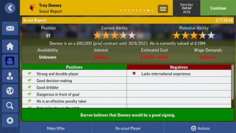 足球经理2017移动版中文内购破解版(Football