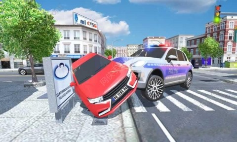警用越野车模拟驾驶游戏安卓版(Police Car DE