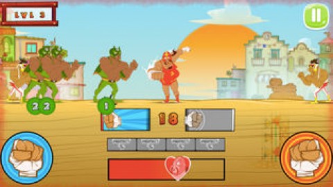 欢乐格斗手游 - 经典功夫动作单机格斗游戏