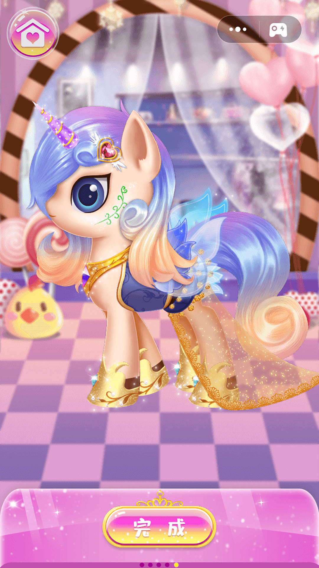 彩虹独角兽换装沙龙游戏-彩虹独角兽换装沙龙手机版下载 v1.